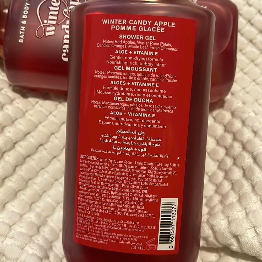 NEW- Bath & Body Works - Winter Candy Apple - Picture 3 of 3